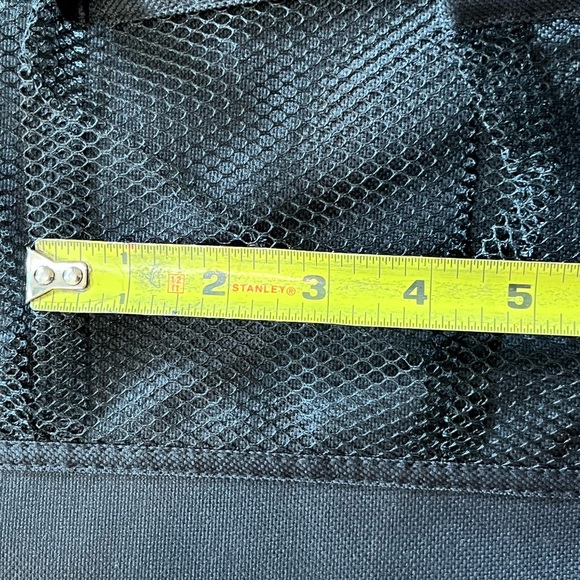 Bedside storage caddy w/3 mesh pockets under the mattress or cushion insert - Picture 9 of 10